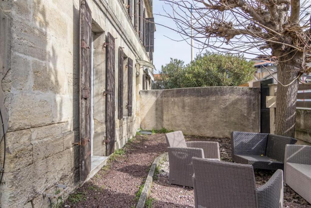 Maison Familiale En Pierre A 10 Min De Bordeaux Bassens  Dış mekan fotoğraf